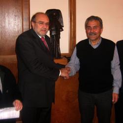 Con il presidente Dellai 2010